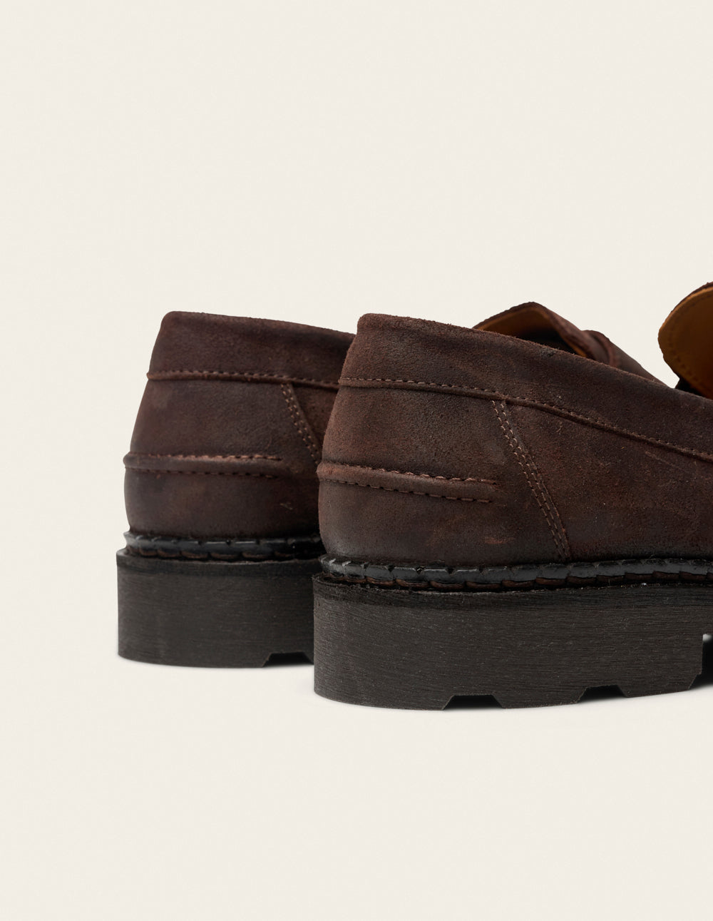 Izro loafers - Brown oiled suede