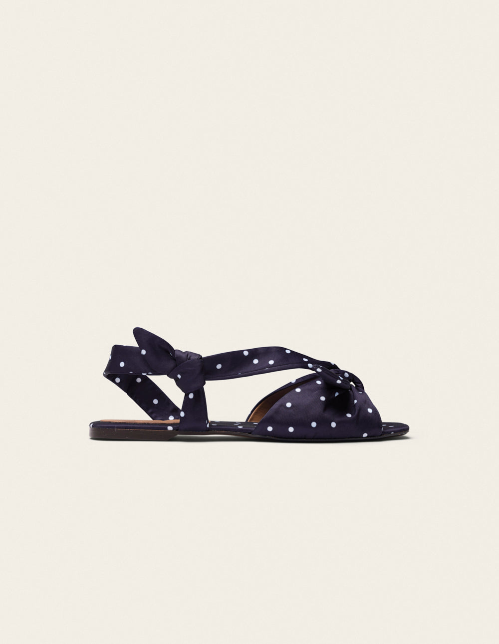 Sandales Jila - Pois marine