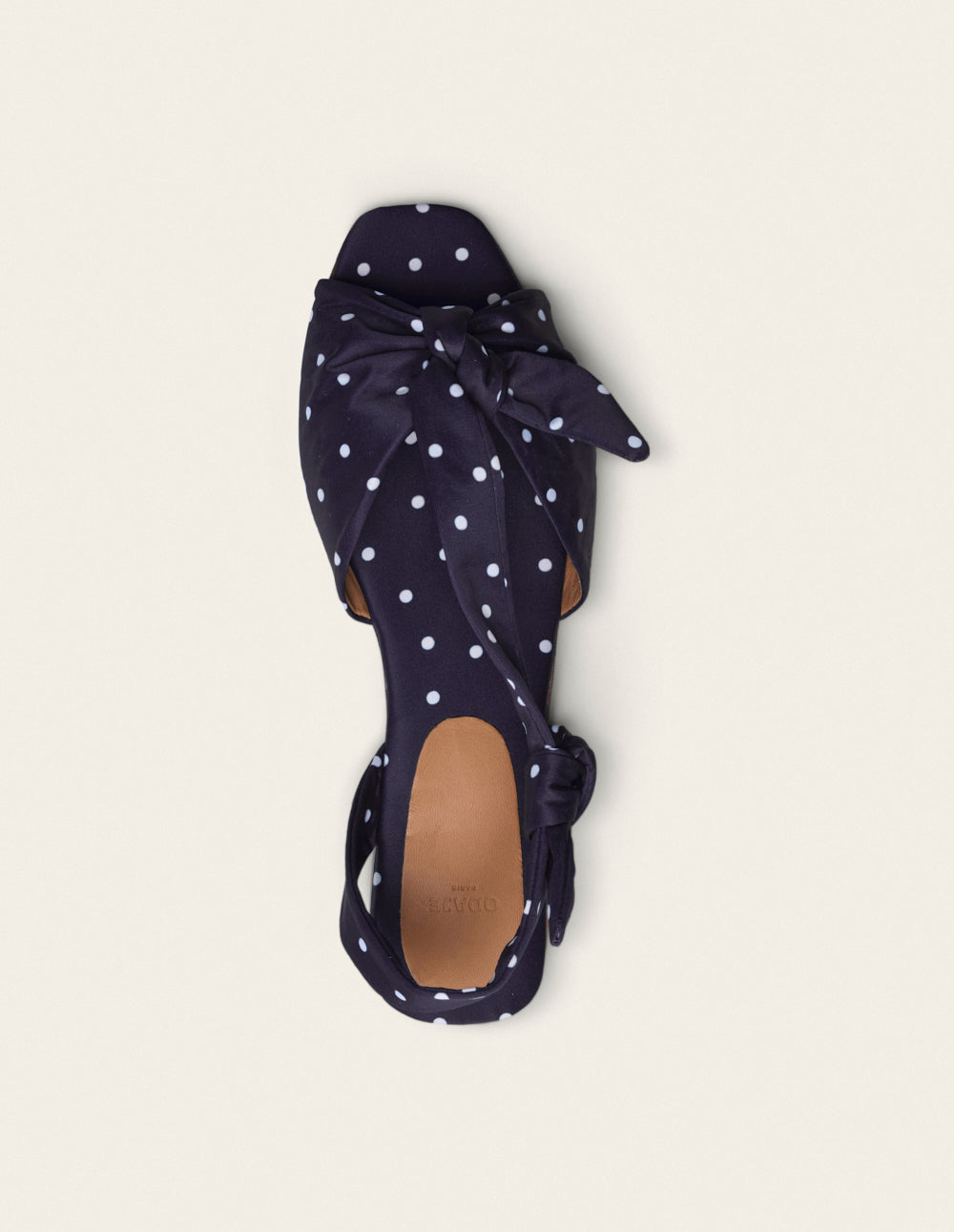 Sandales Jila - Pois marine