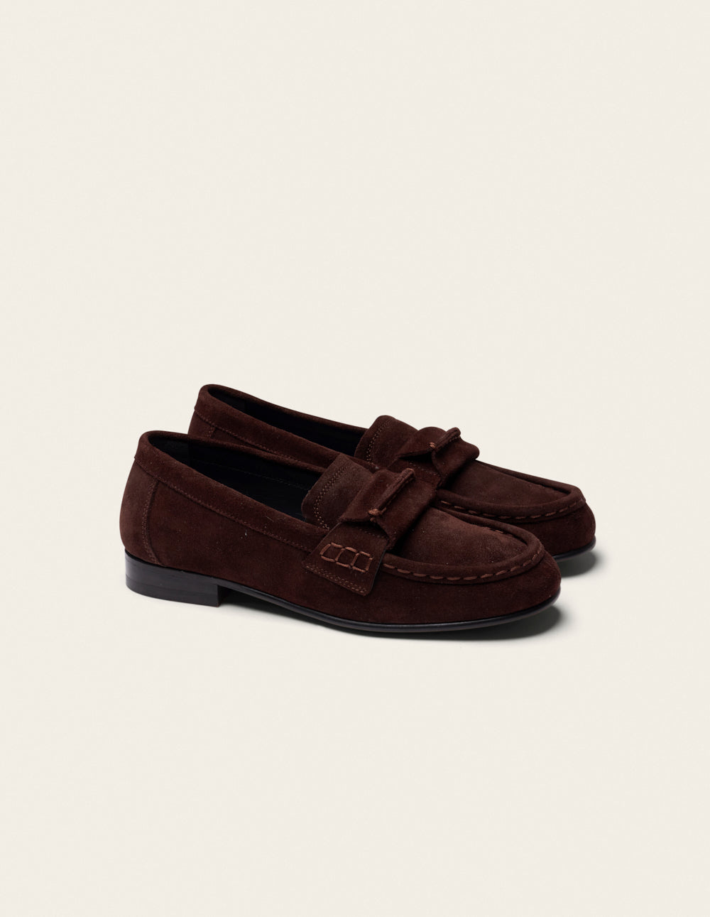 Mocassins Jylis - Suède chocolat