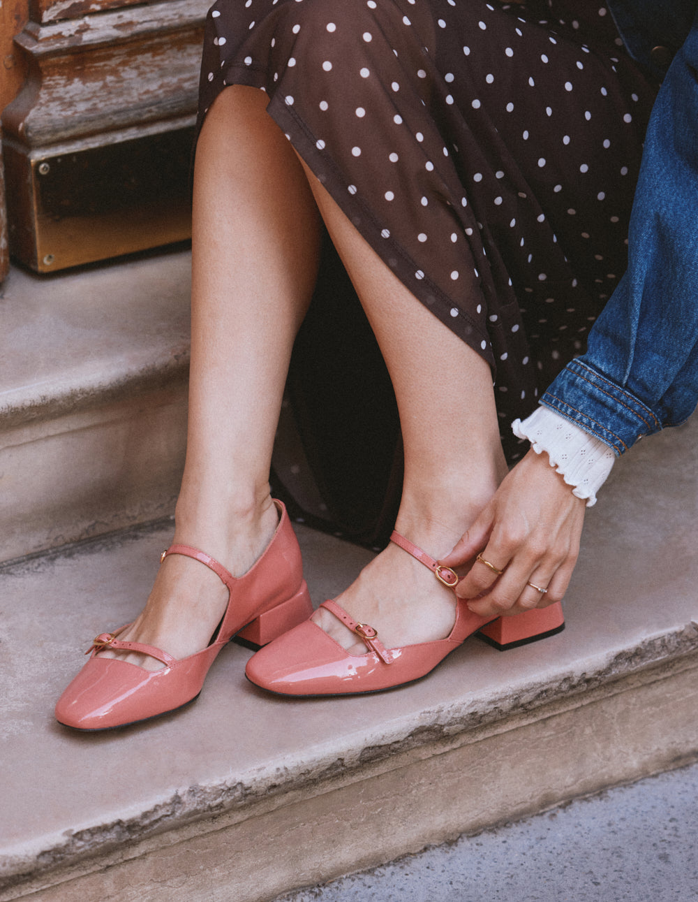 Lio pumps - Pink patent leather