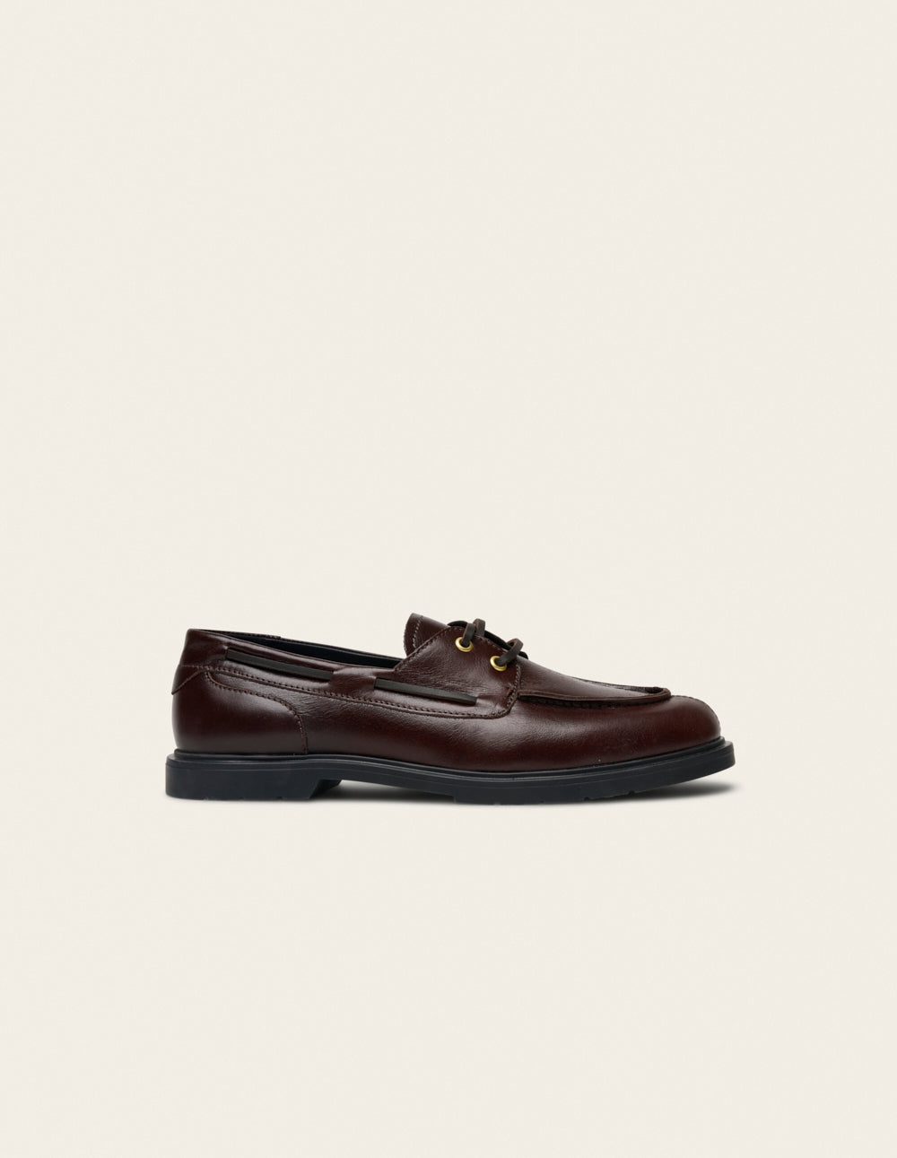 Layo derby - Brown leather