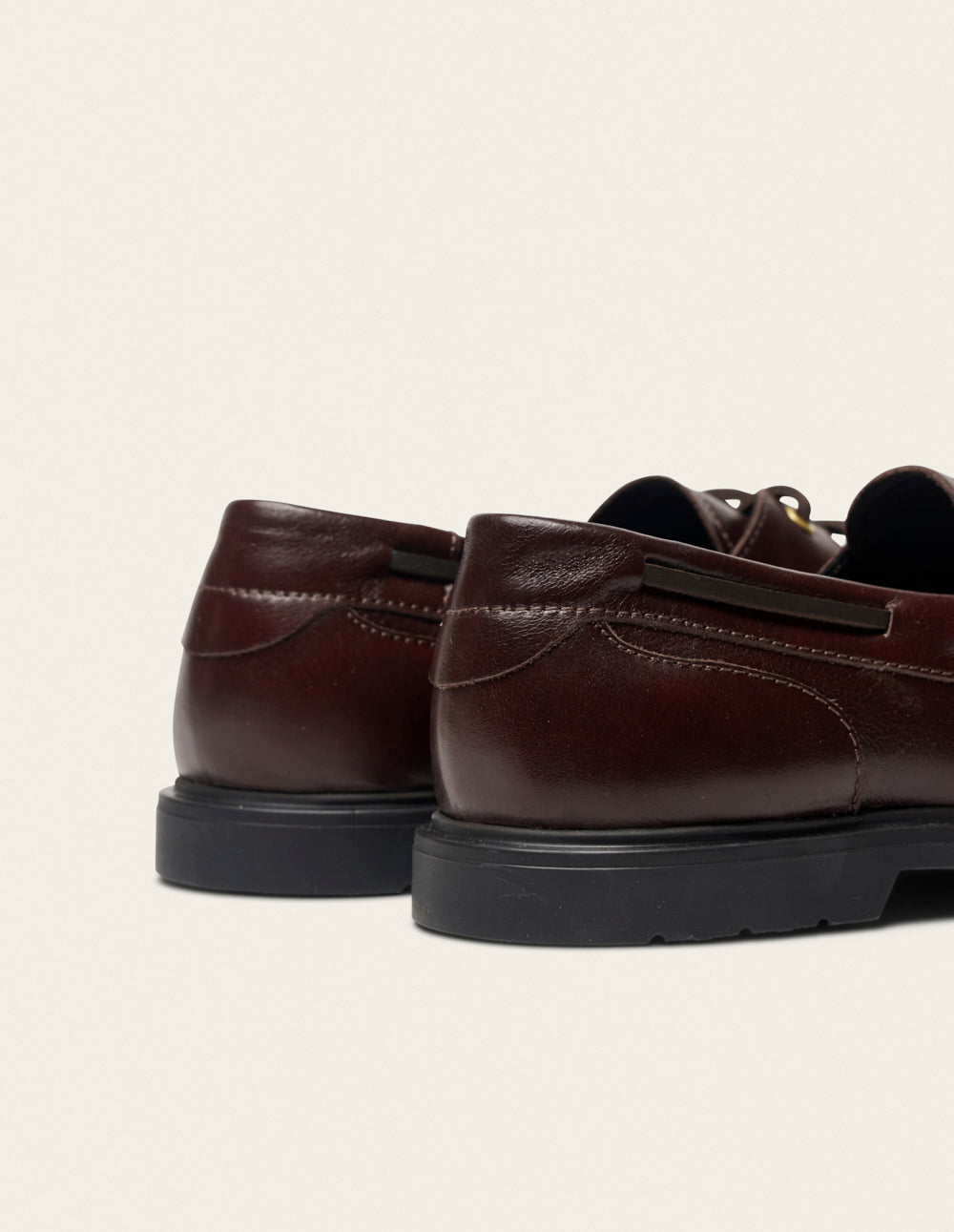 Layo derby - Brown leather