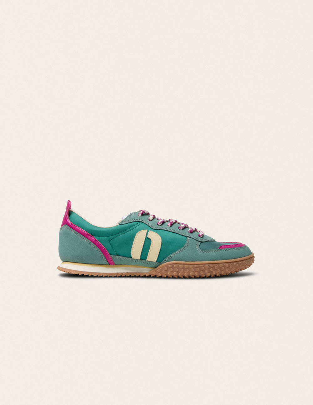 Baskets Layras - Vert fuchsia sapin