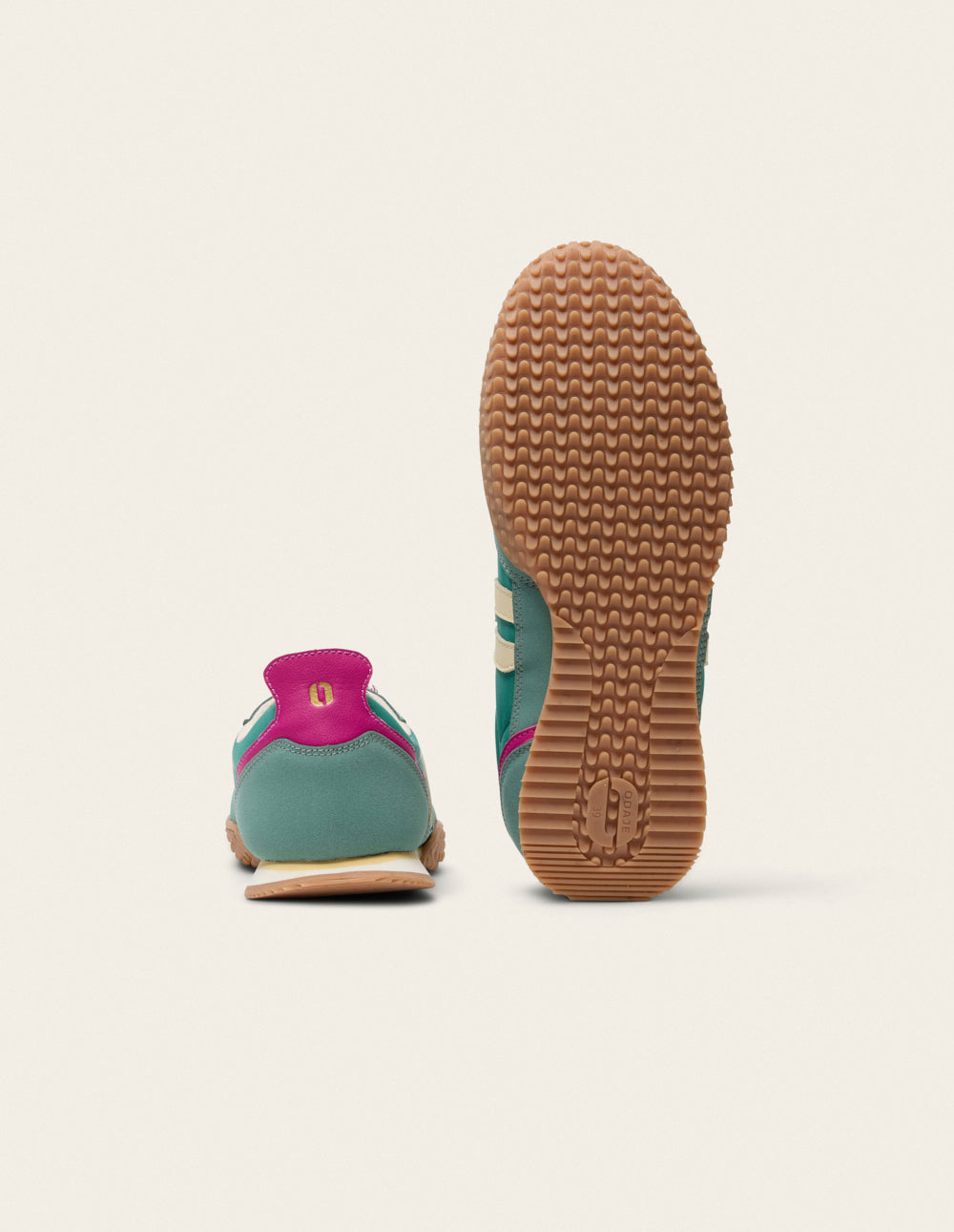 Baskets Layras - Vert fuchsia sapin