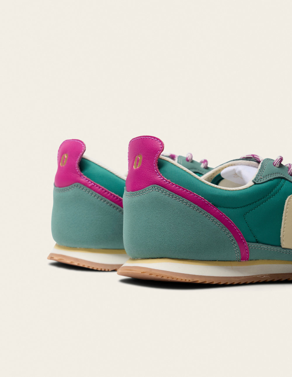 Baskets Layras - Vert fuchsia sapin