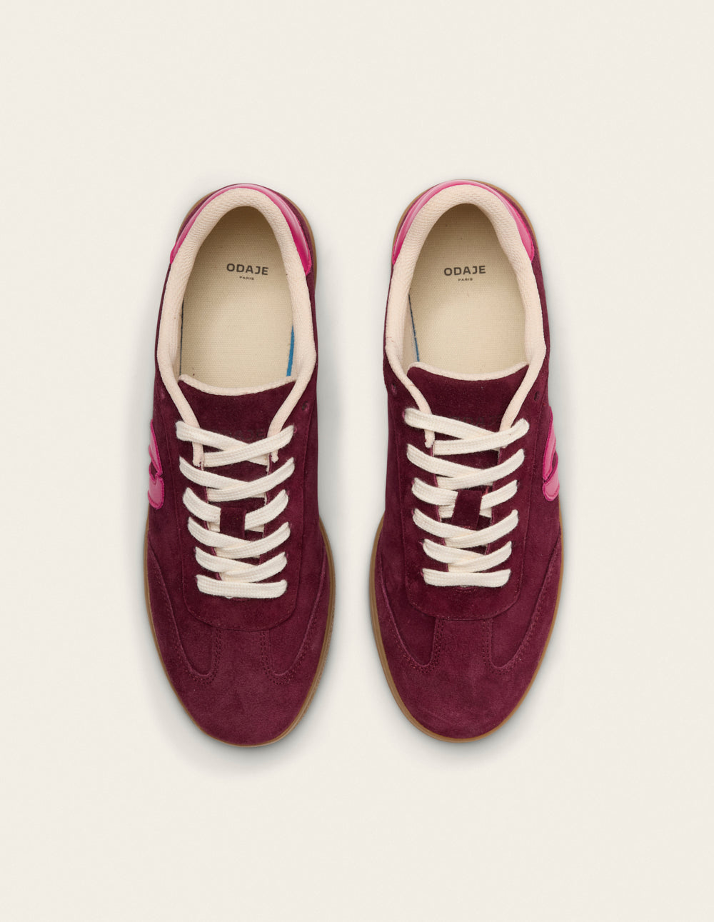 Baskets Lucia - Aubergine fuchsia