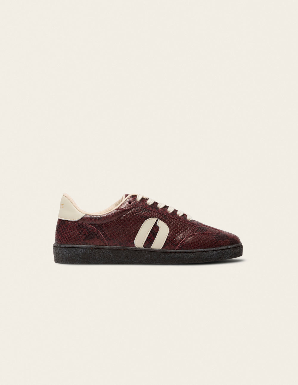 Baskets Lucia - Python bordeaux
