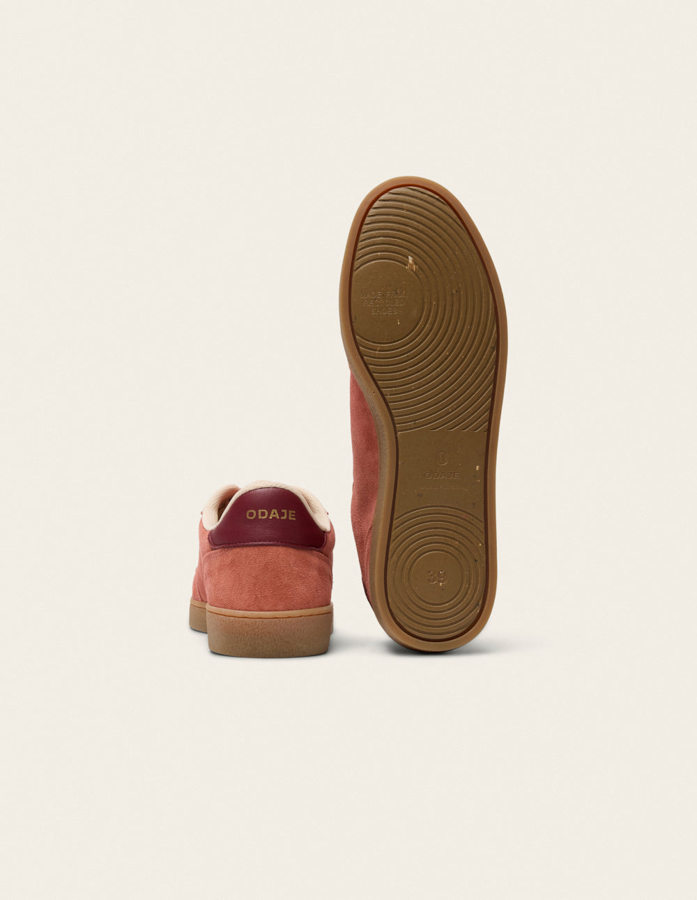 Baskets Lucia - Rose bordeaux