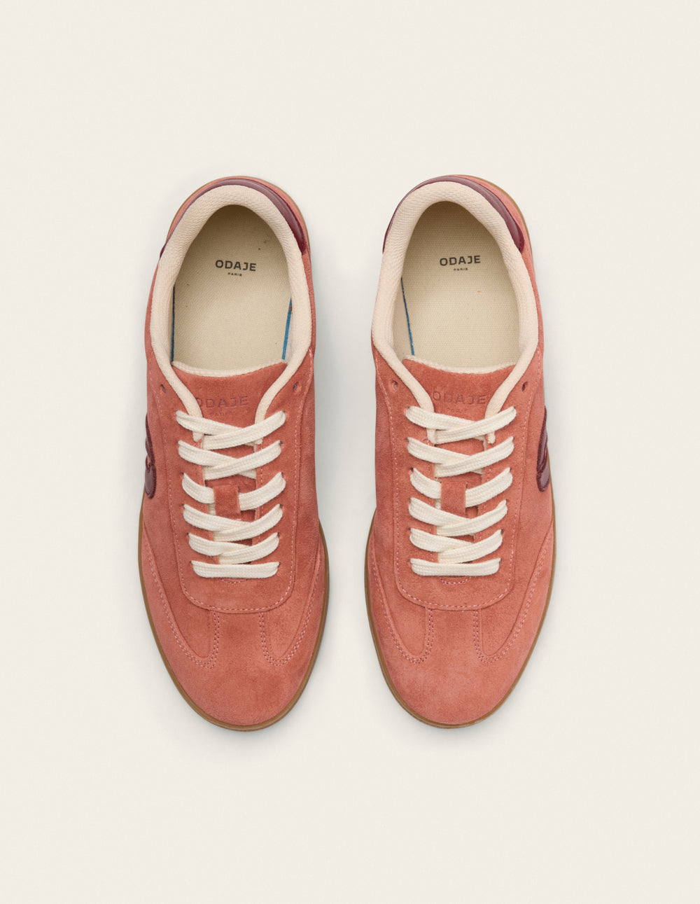 Baskets Lucia - Rose bordeaux