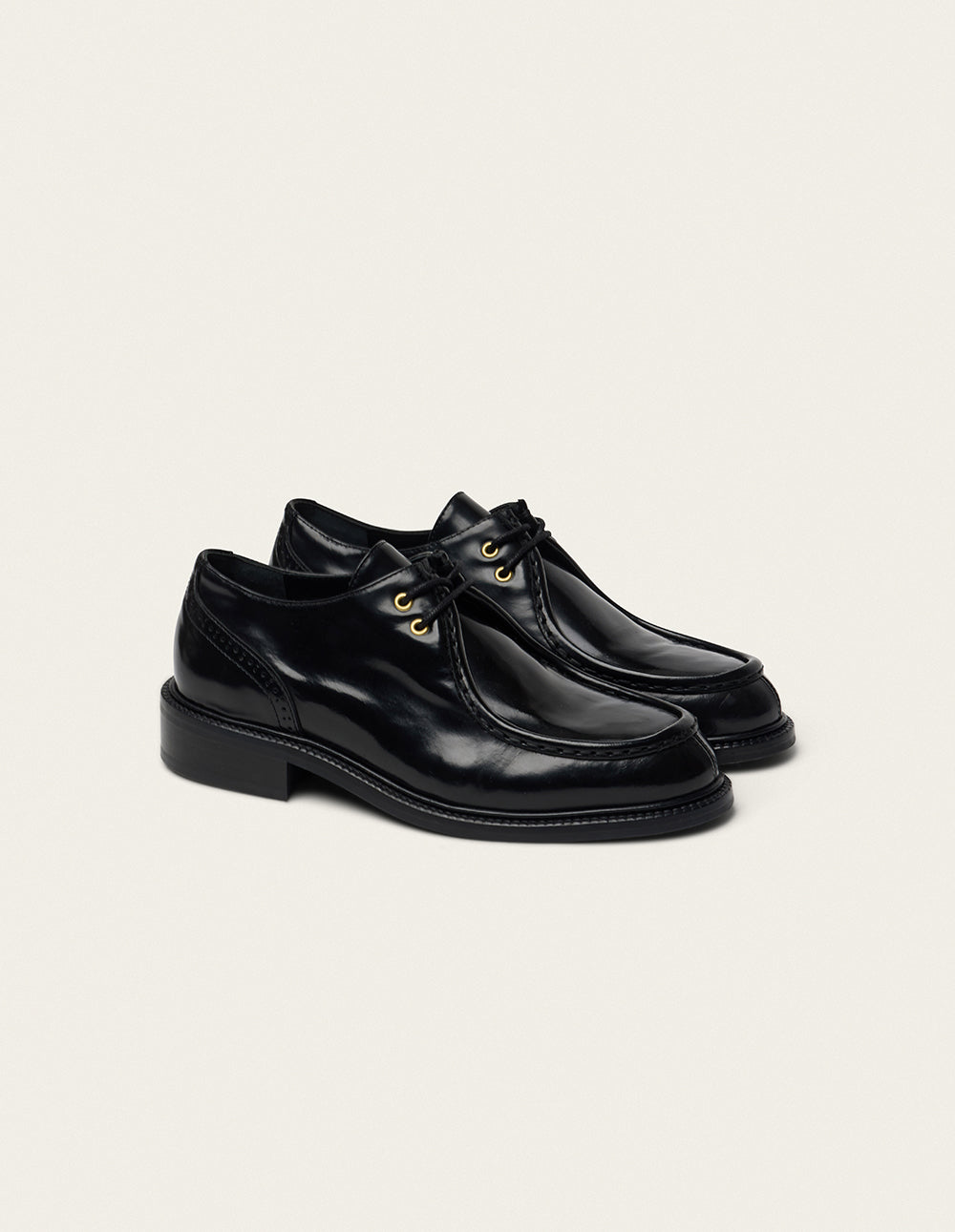 Luma derby - Black Box Leather