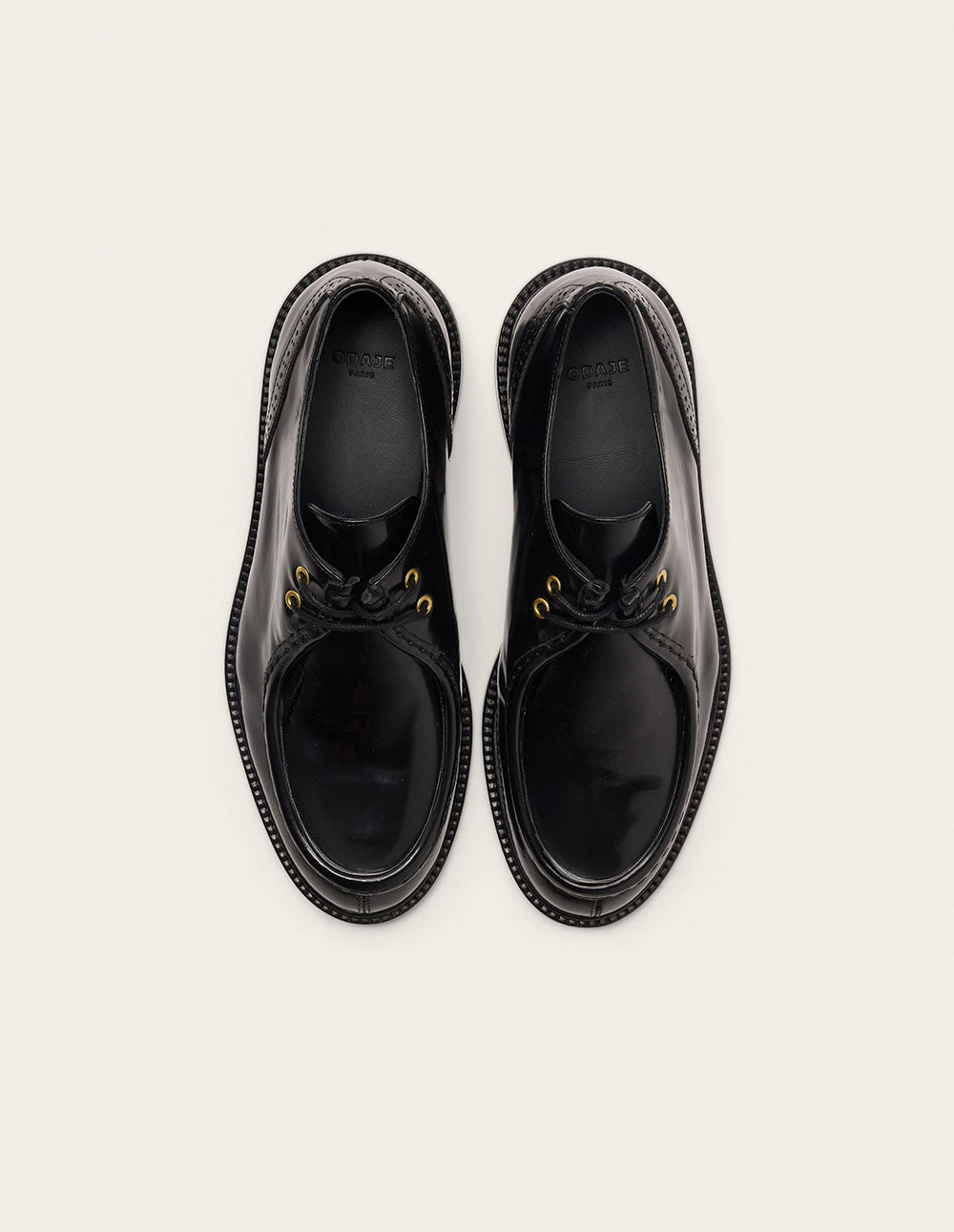 Luma derby - Black Box Leather