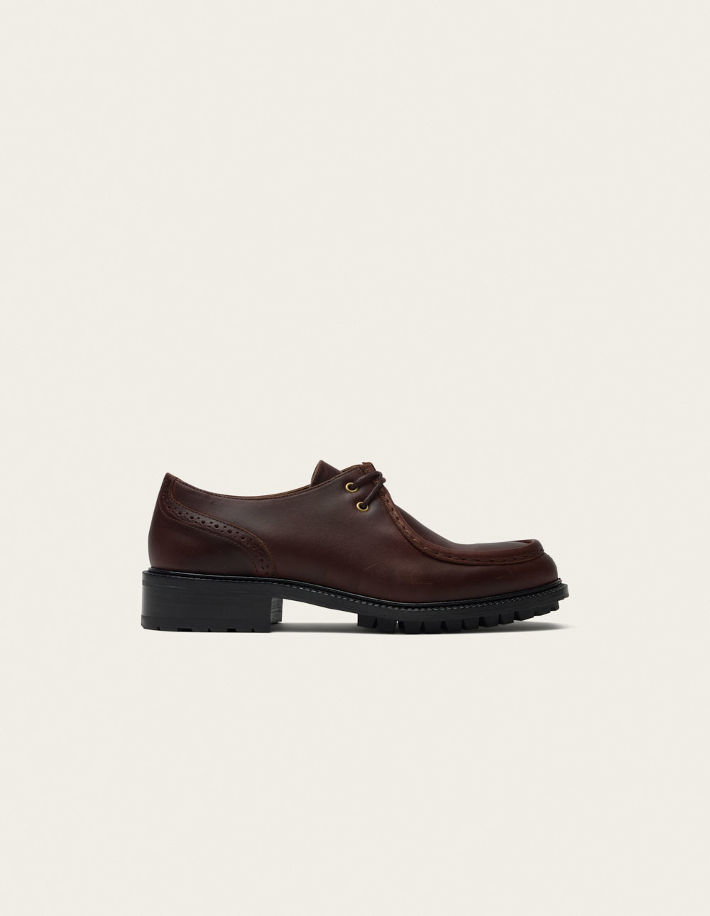 Derbies Luma - Cuir pull-up marron