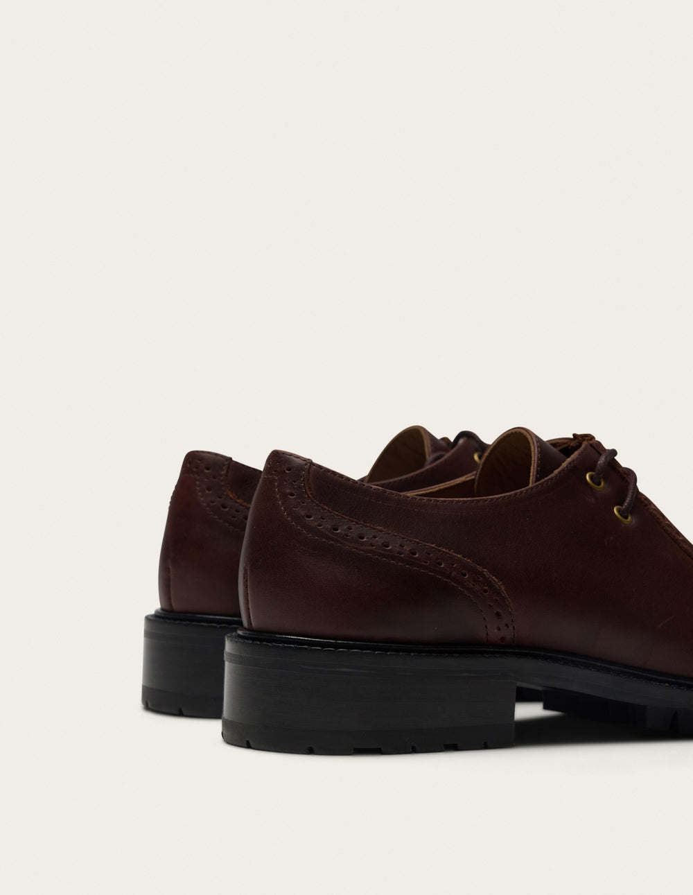 Derbies Luma - Cuir pull-up marron
