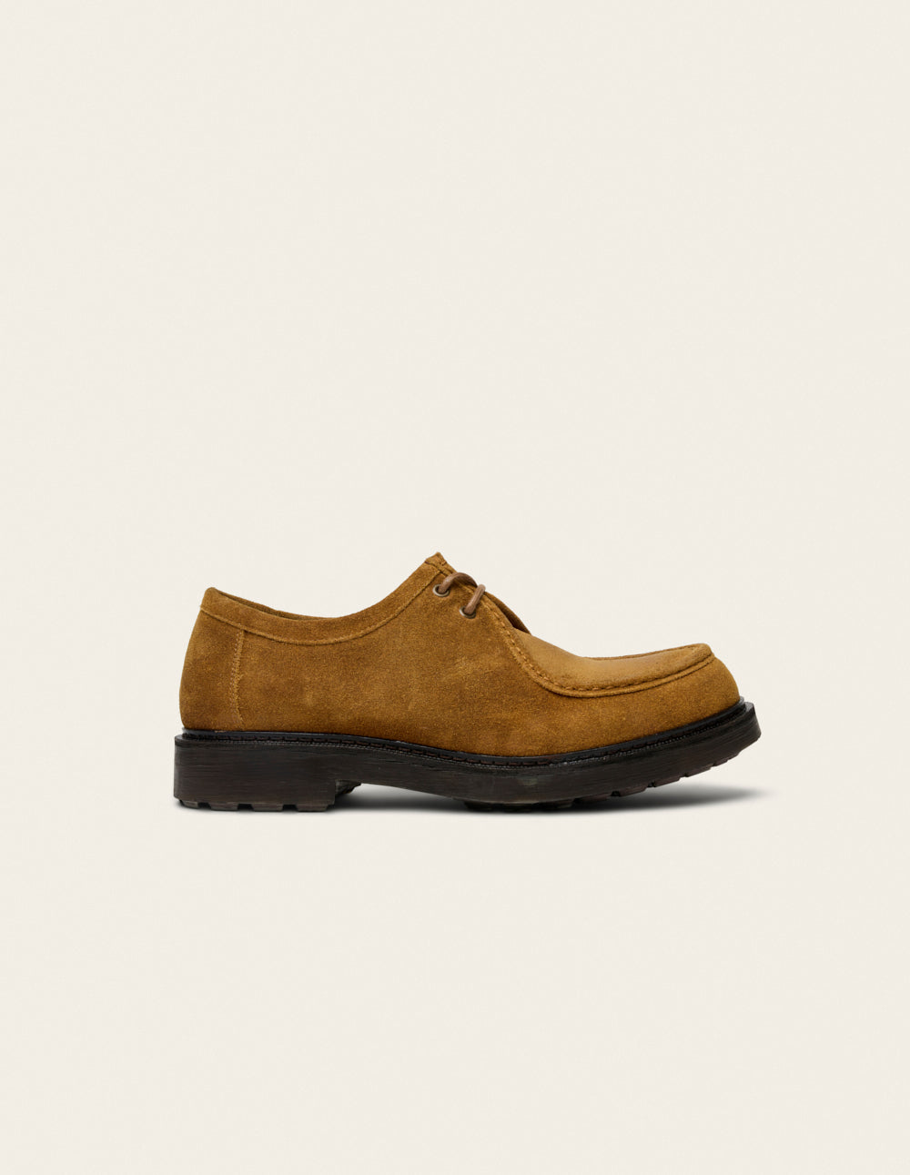 Luno derby - Cognac oiled suede