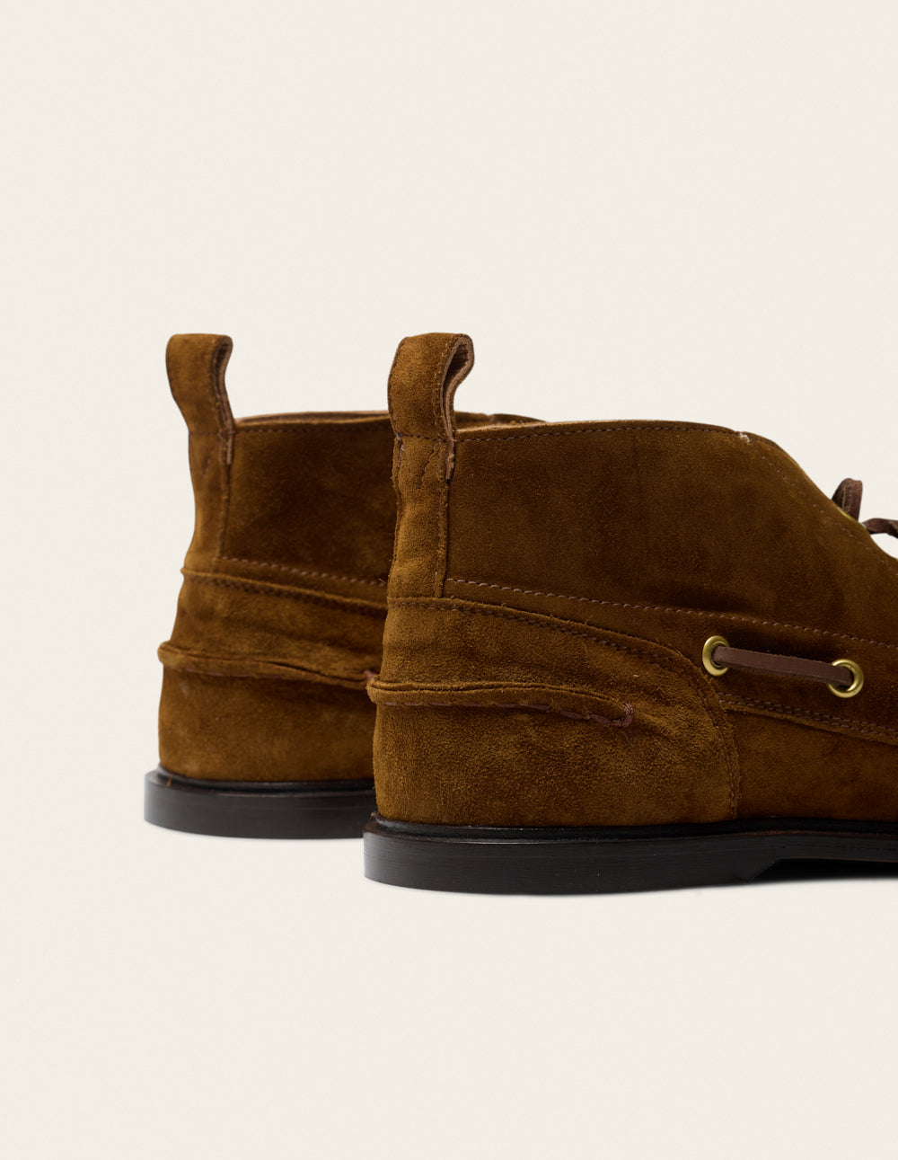 Bottines à lacets Mara - Suède kaki