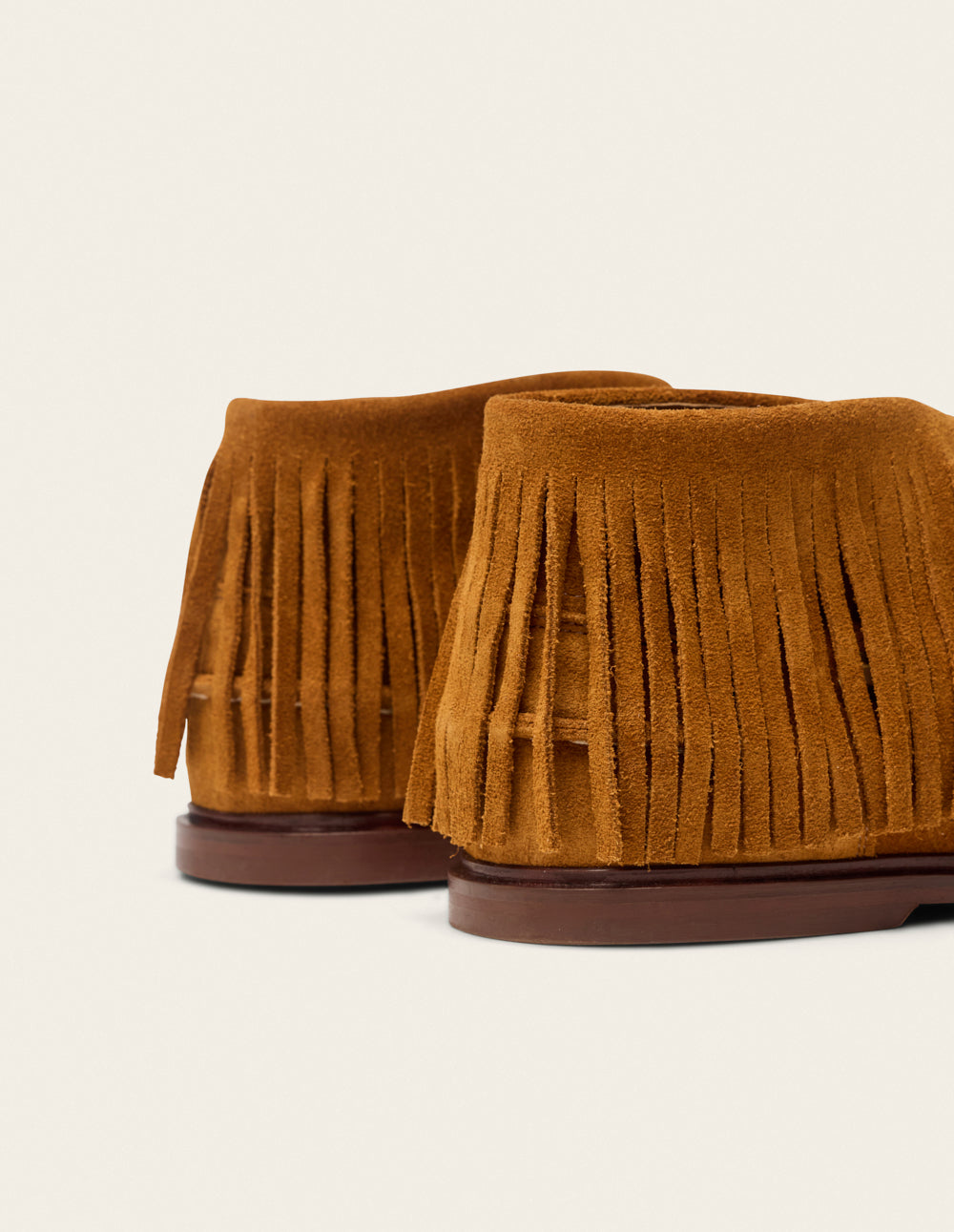 Bottines à lacets Mara - Suède ambre