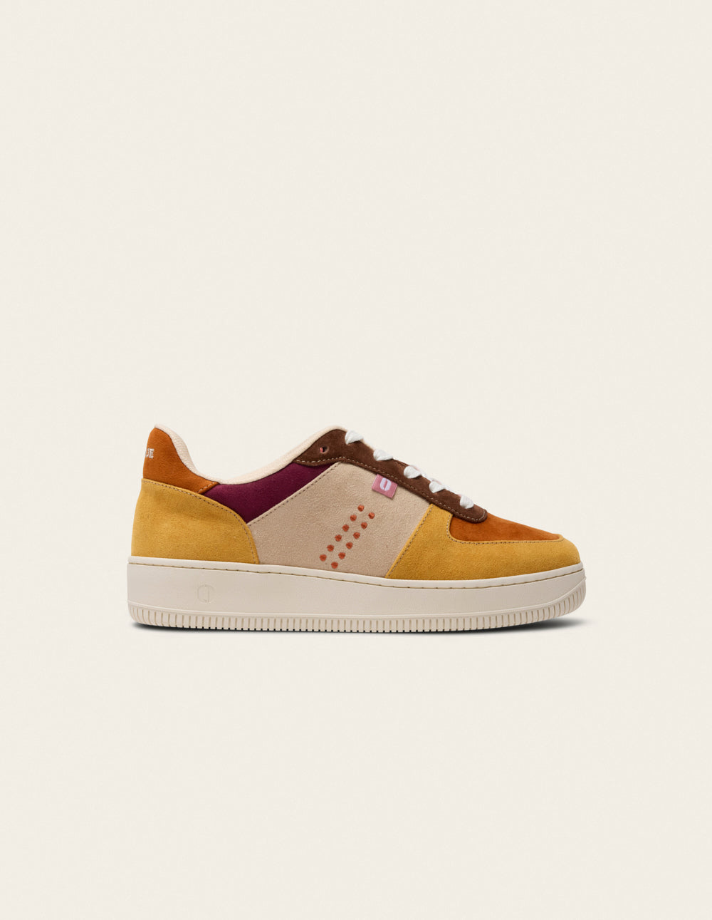 Baskets Maxence F - Ocre terracotta marron