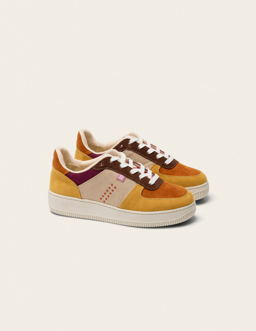Baskets Maxence F - Ocre terracotta marron