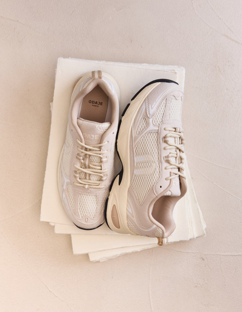 May low-top trainers - Cream