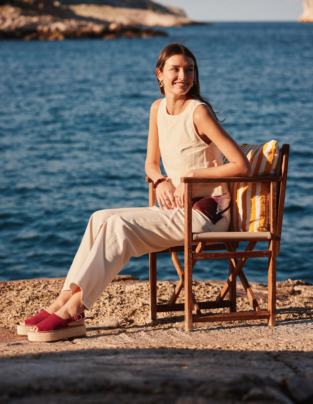 Maya Espadrilles - Purple Suede