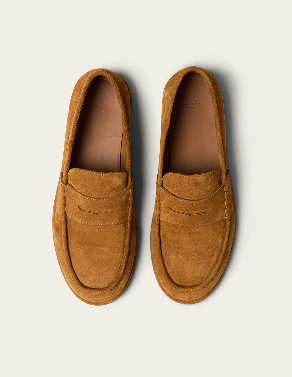 Mazen loafers - Amber suede