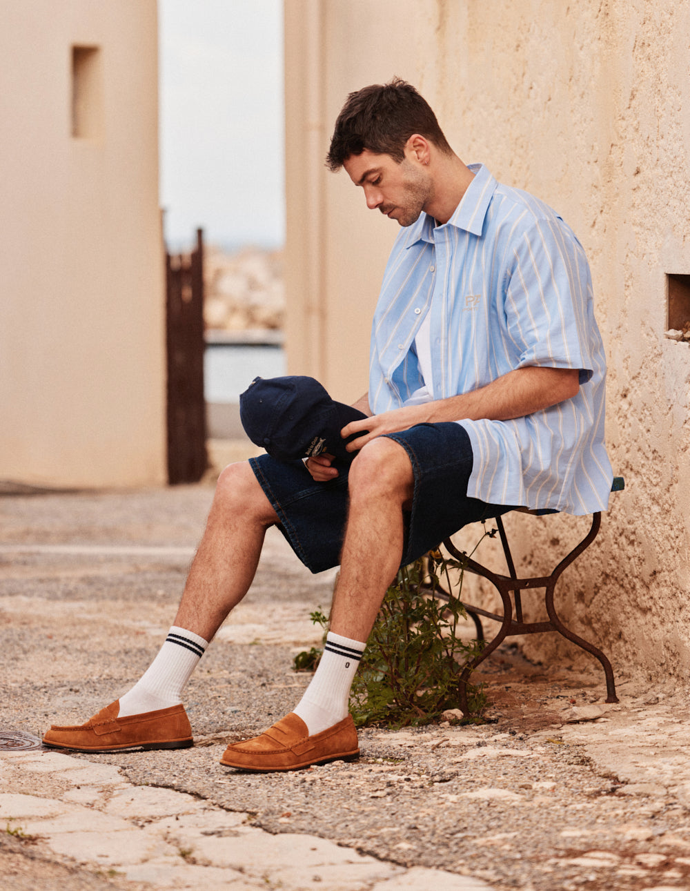 Mocassins Mazen - Suède ambre