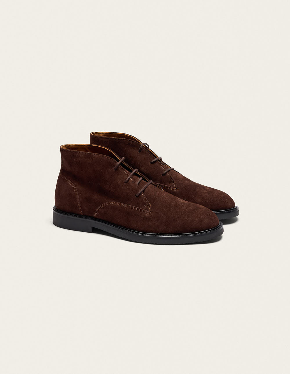 Bottines Mazio - Suède marron