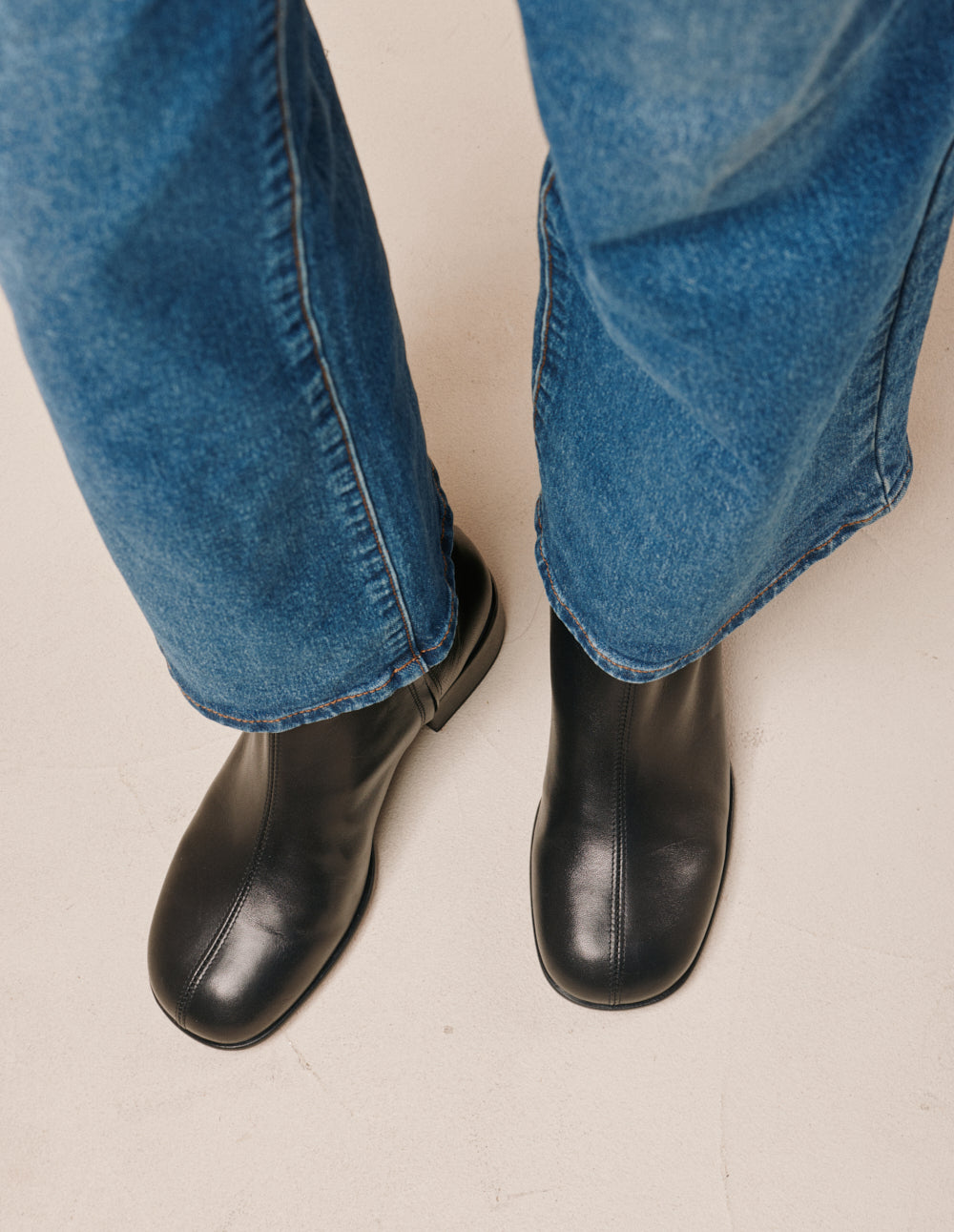 Bottines Moli - Cuir noir
