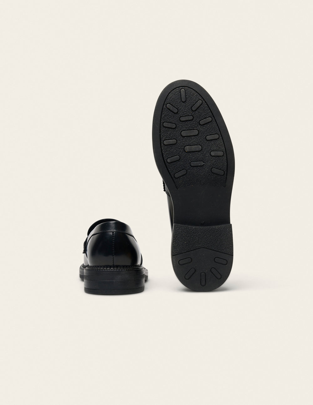 Mocassins Mosi - Cuir box noir