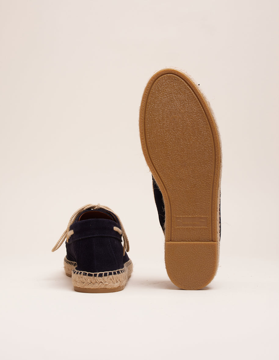 Wedges Matteo - Navy suede