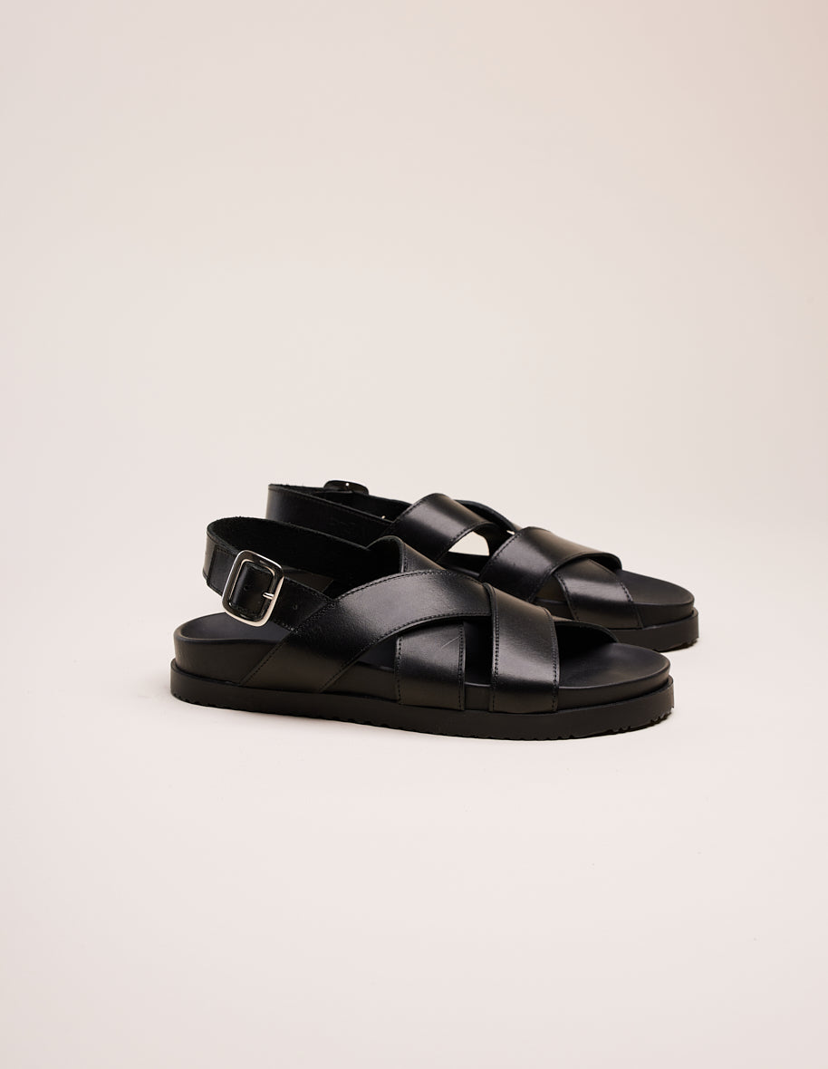 Sandales Topshop LINK - Talon Bloc 13 Cm - Noir - Taille UK 8 (EU 41) - Neuf Avec Boîte