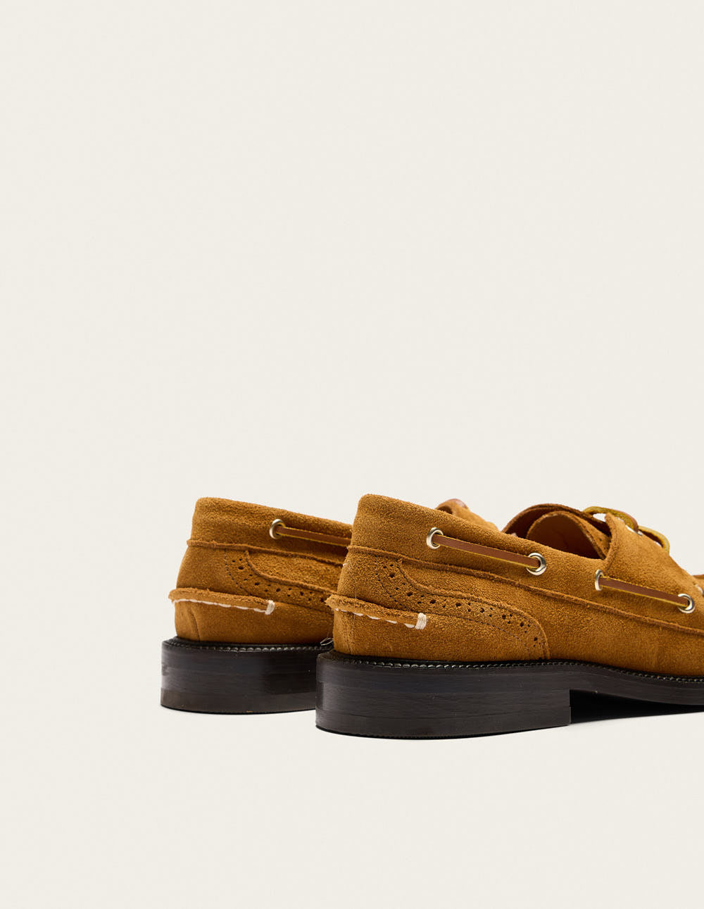 Niza derbies - Amber suede