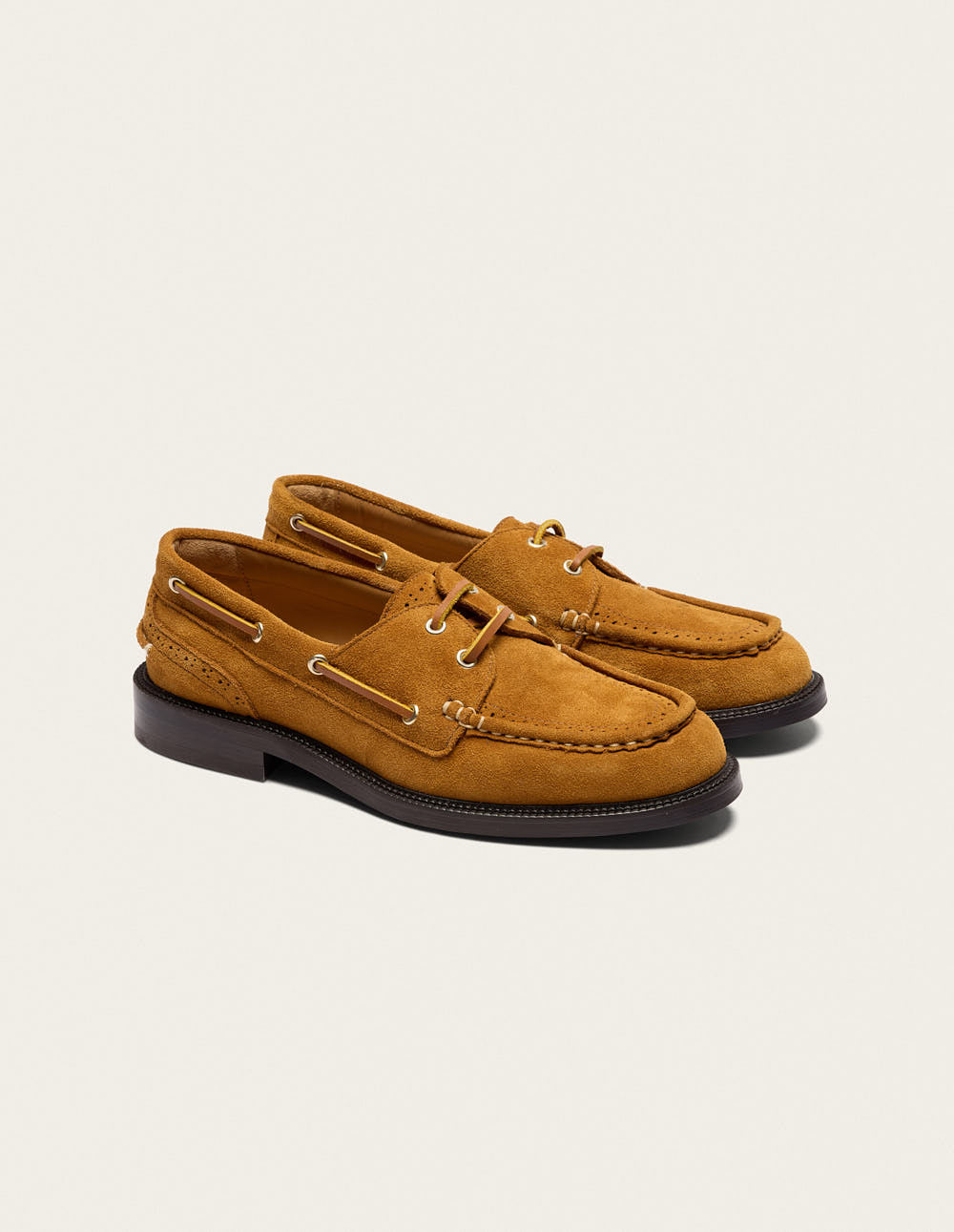 Niza derbies - Amber suede