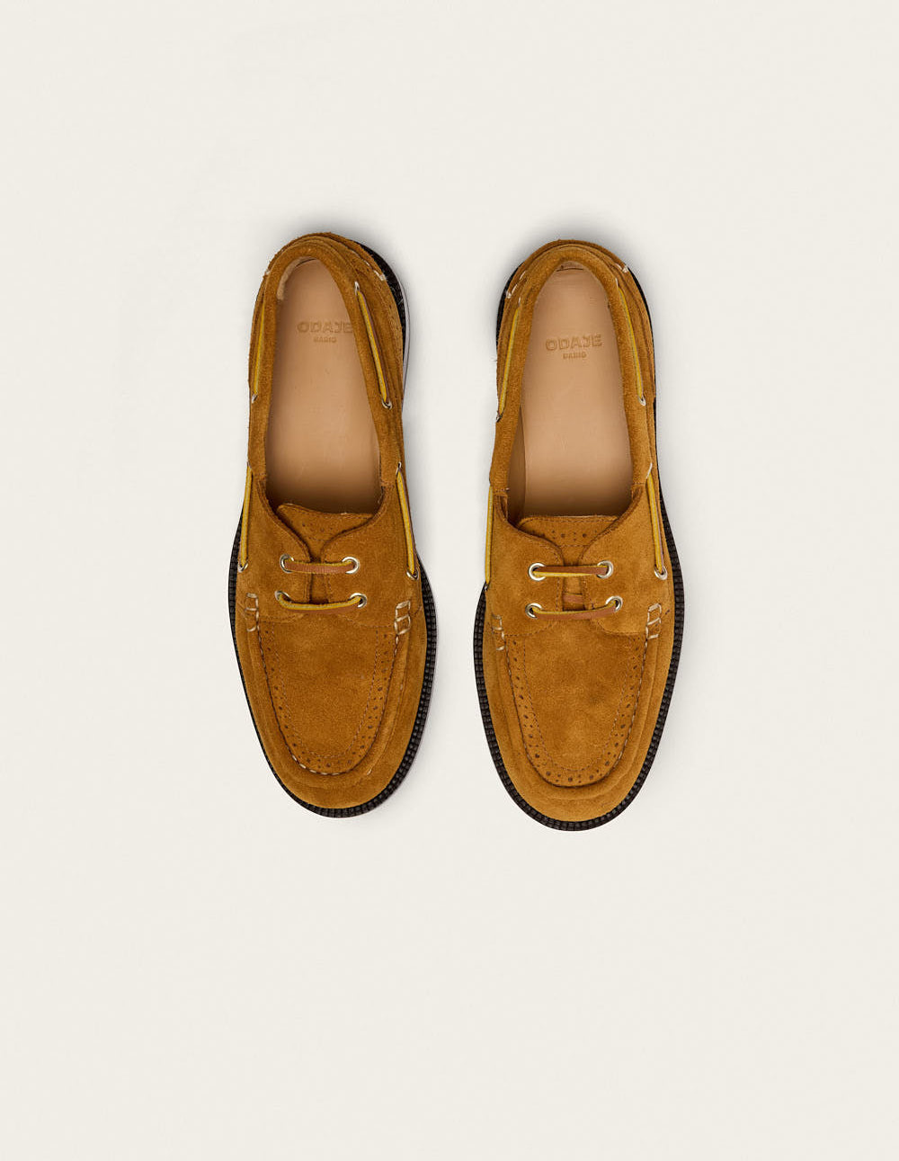 Niza derbies - Amber suede