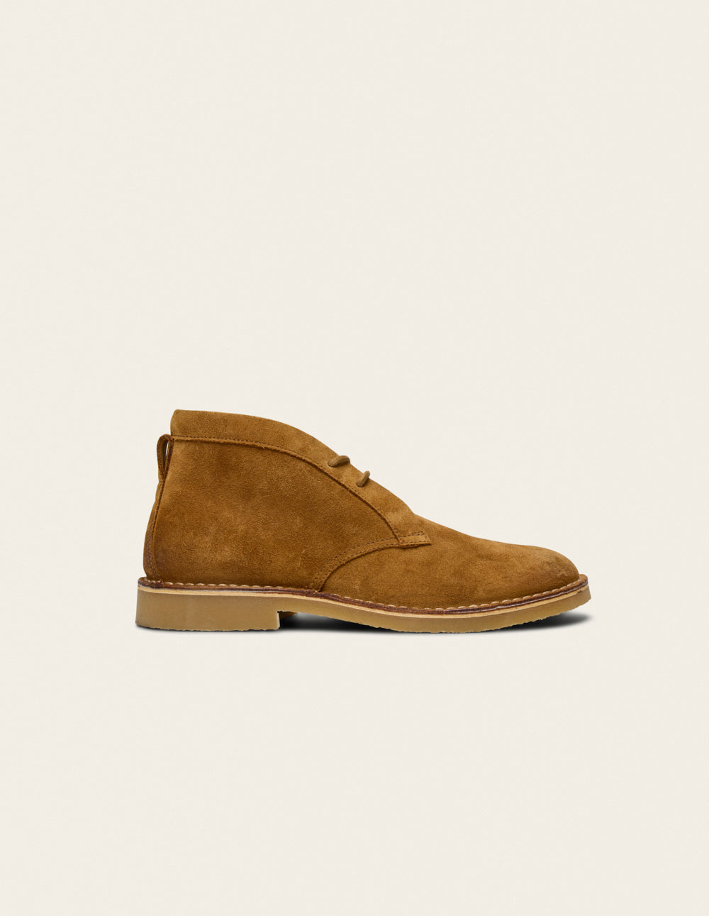 Bottines Navel - Suède huilé cognac