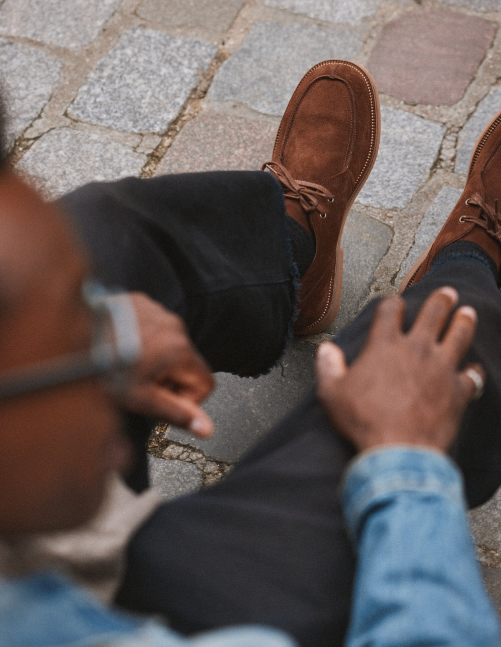 Bottines Nevo - Suède marron