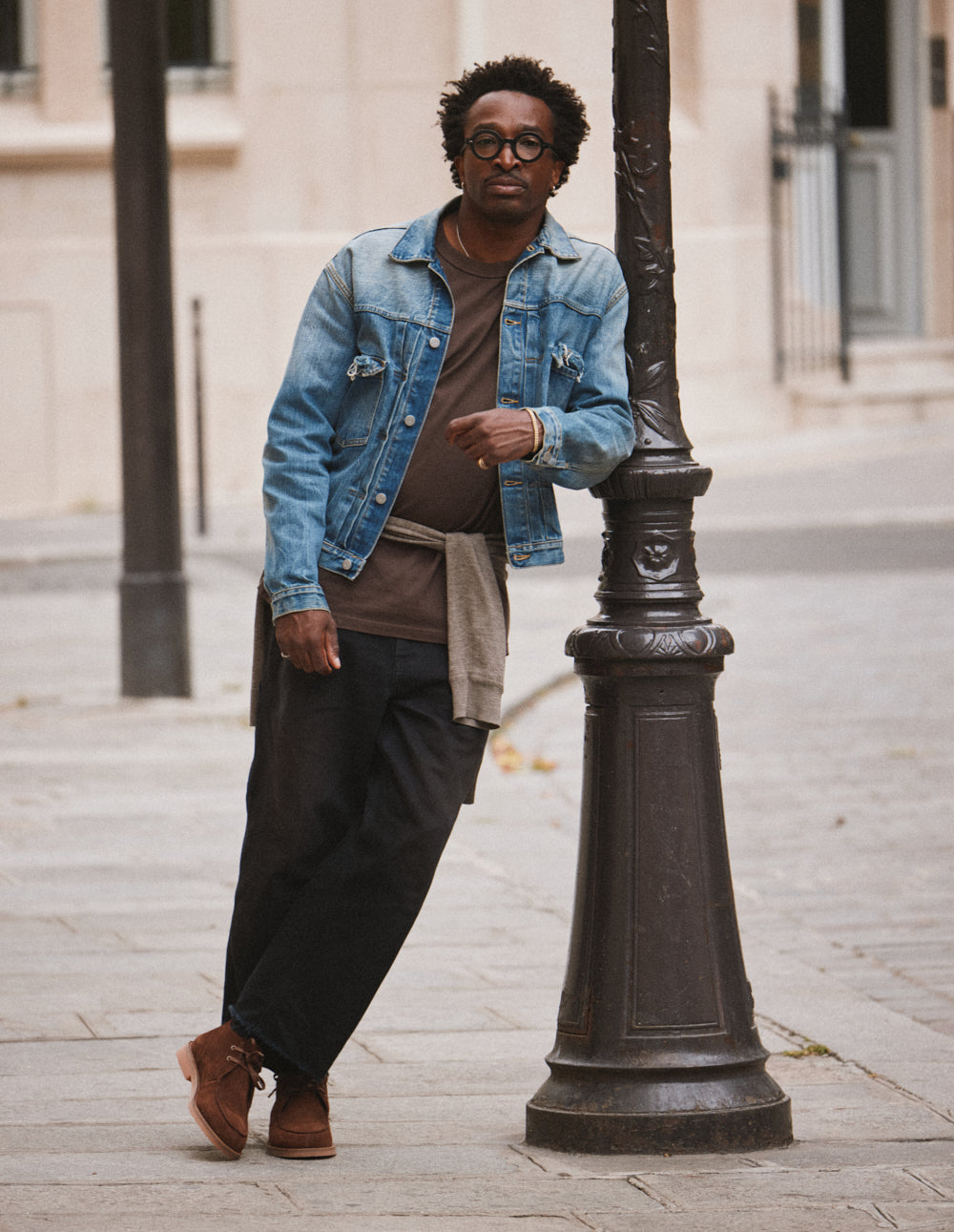 Bottines Nevo - Suède marron