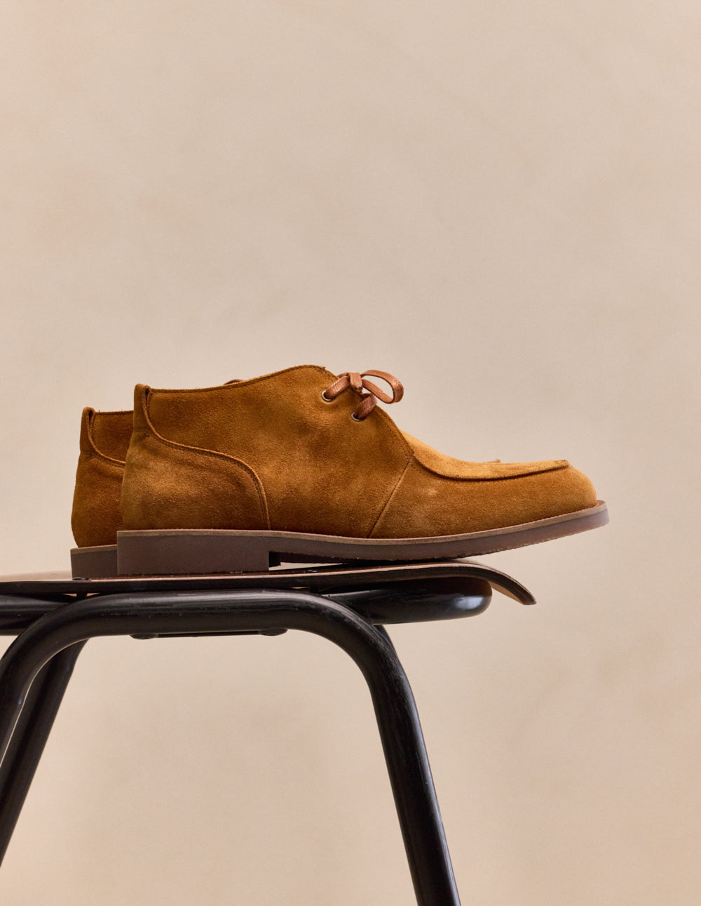 Bottines Nevo - Suède ambre