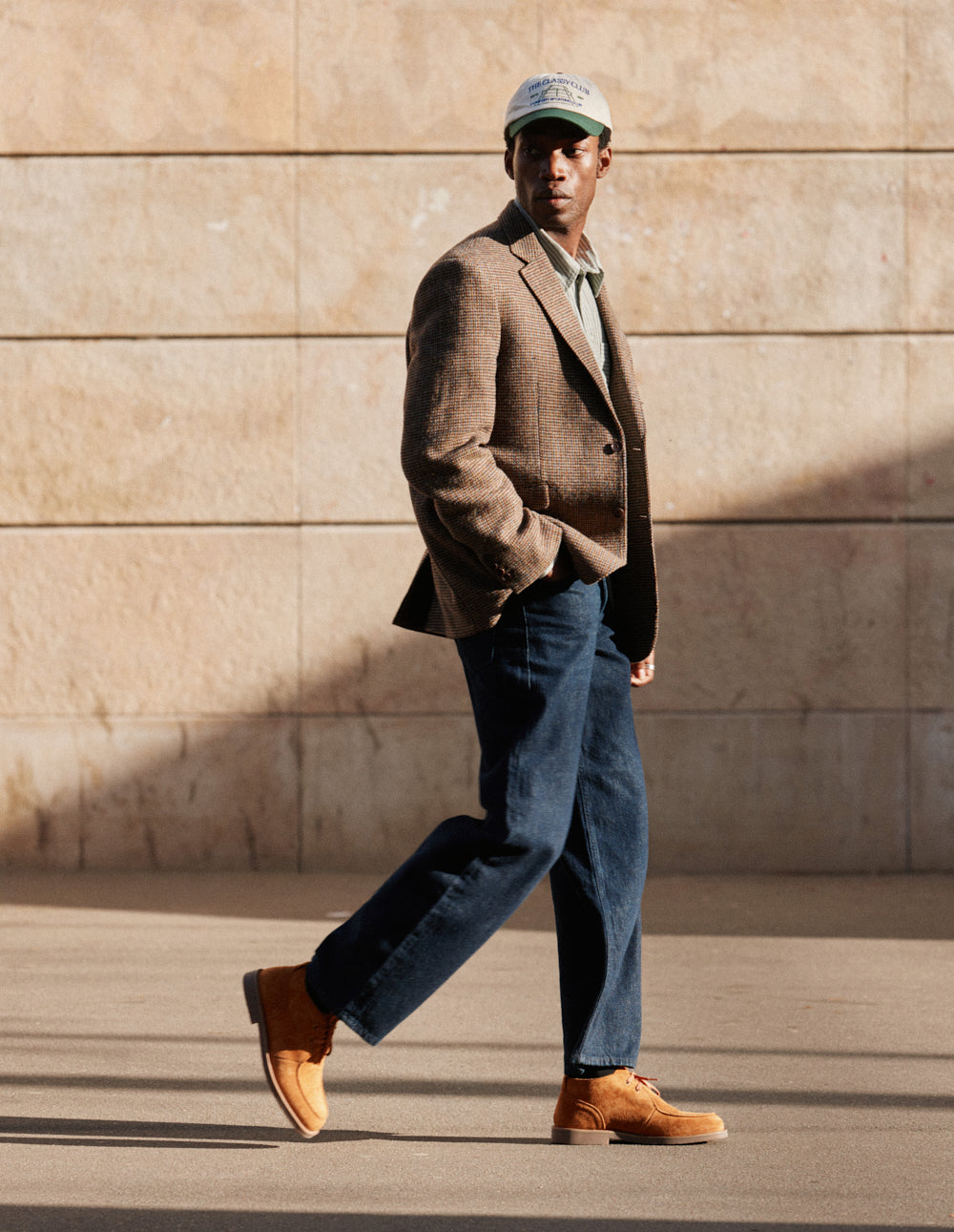 Bottines Nevo - Suède ambre