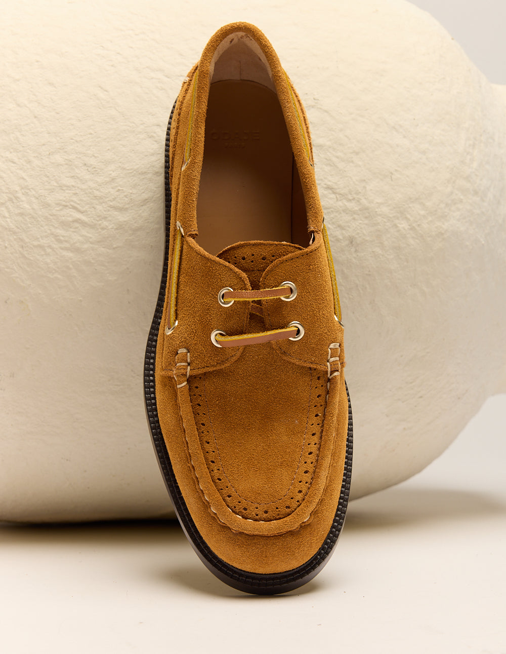 Niza derbies - Amber suede