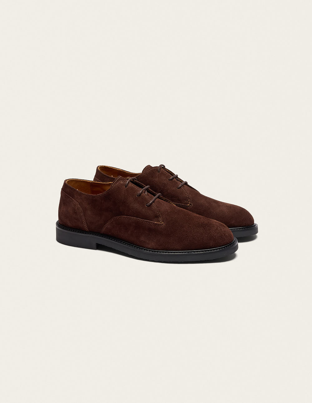 Derbies Norin - Suède marron