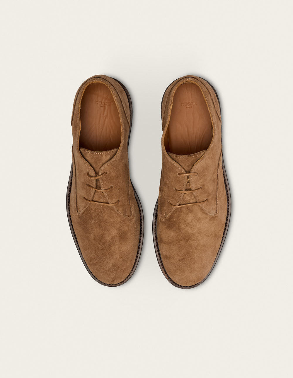 Derbies Norin - Suède taupe