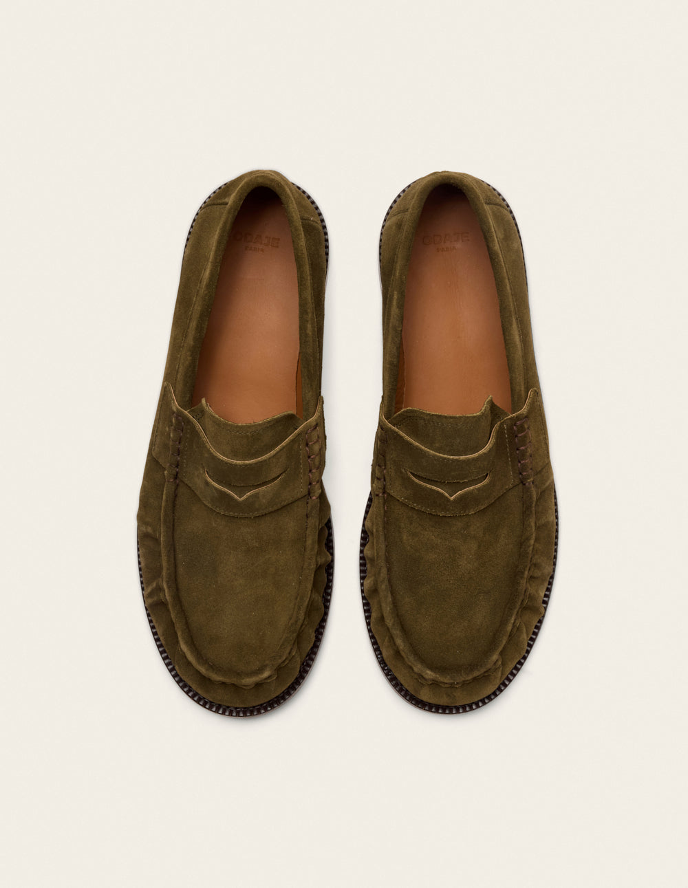 Mocassins Olio - Suède kaki
