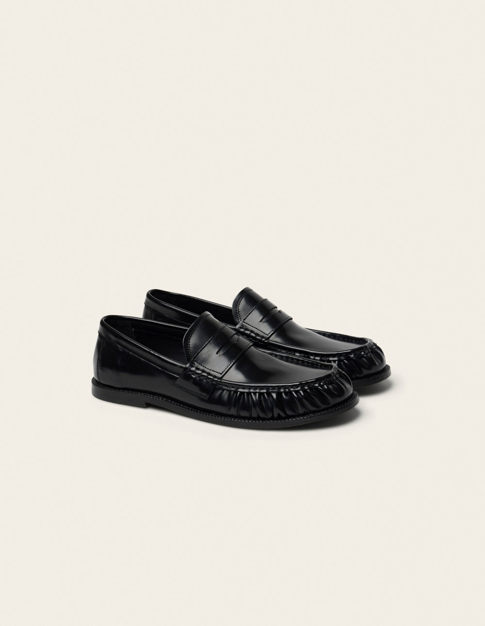 Olio loafers - Black box leather