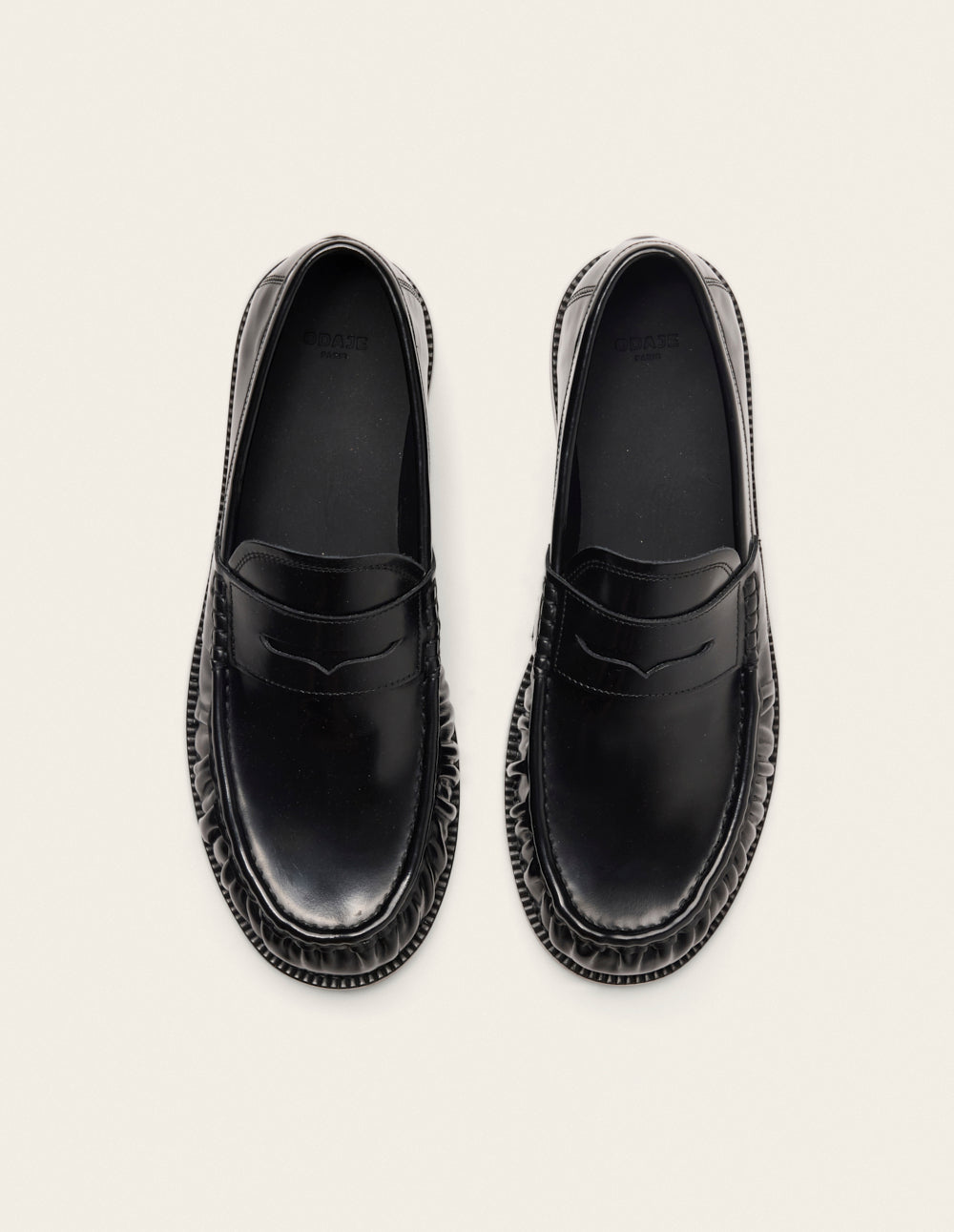 Olio loafers - Black box leather