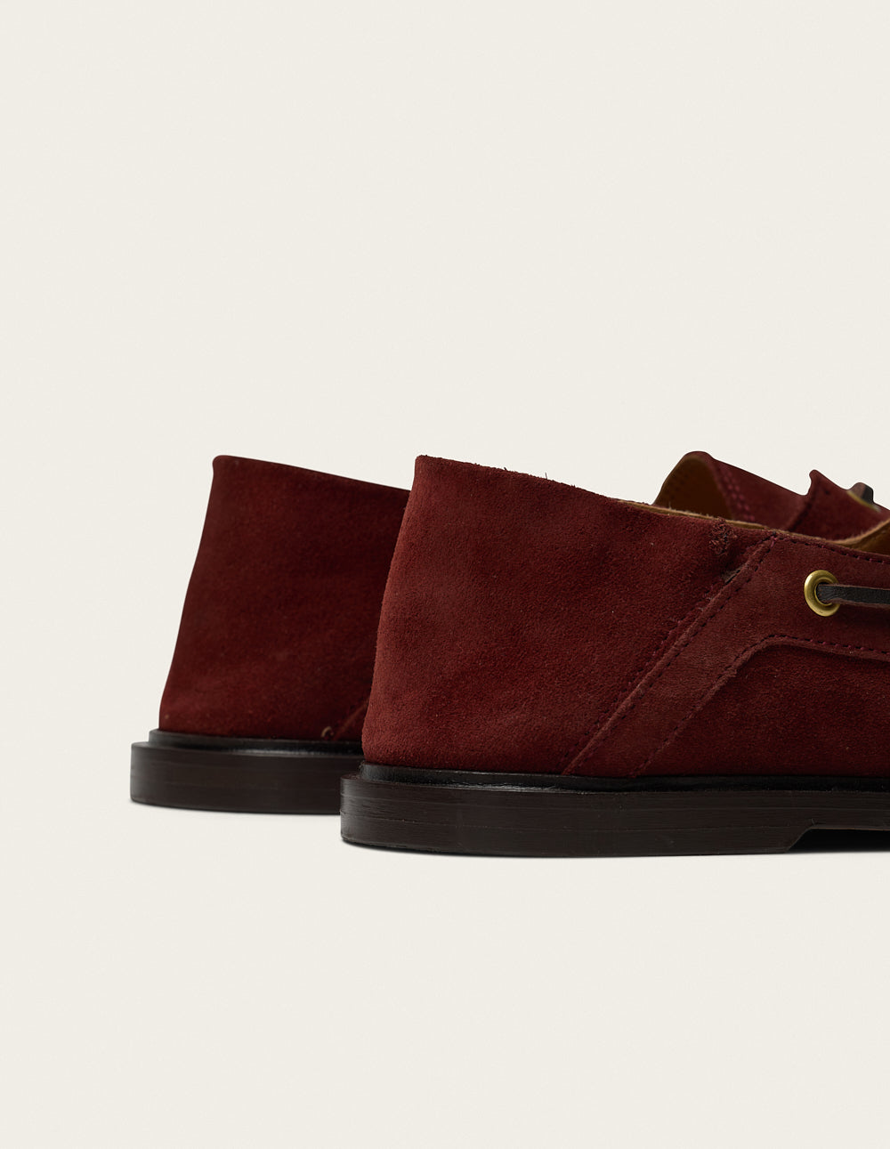 Ovel loafers - Mahogany suede