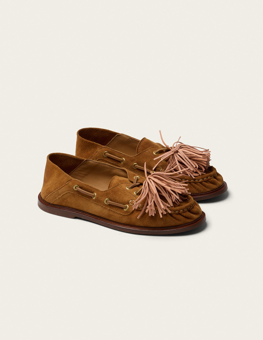 Ovel loafers - Amber suede