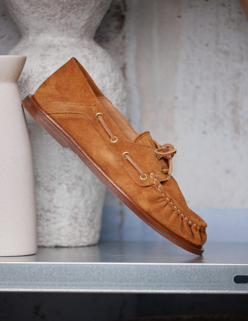 Ovel loafers - Amber suede