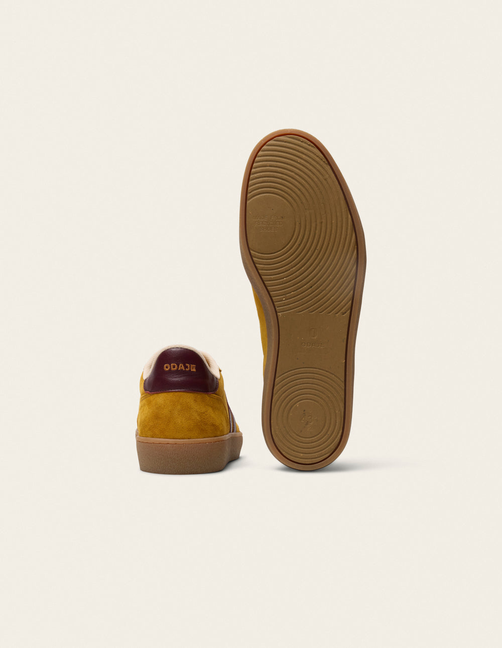 Baskets Pablo - Ocre bordeaux